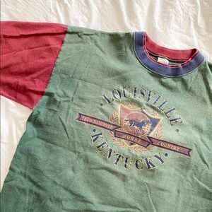 Vintage Two Toned Louisville, KY Tee